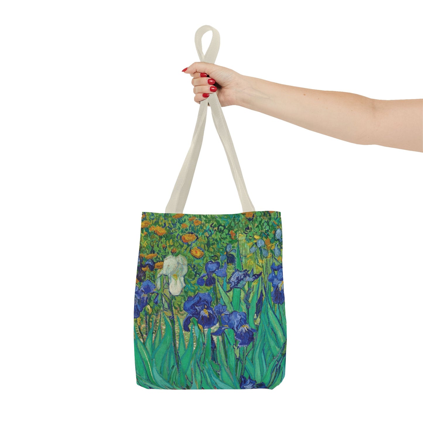 Van Gogh’s “Irises” Tote Bag