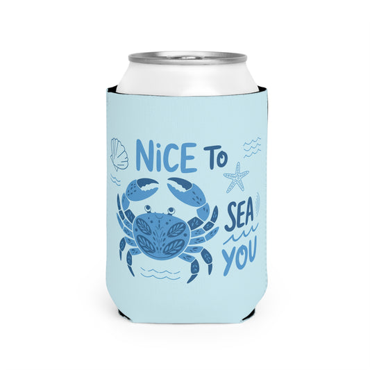 Cute Crab Can Cooler Sleeve
