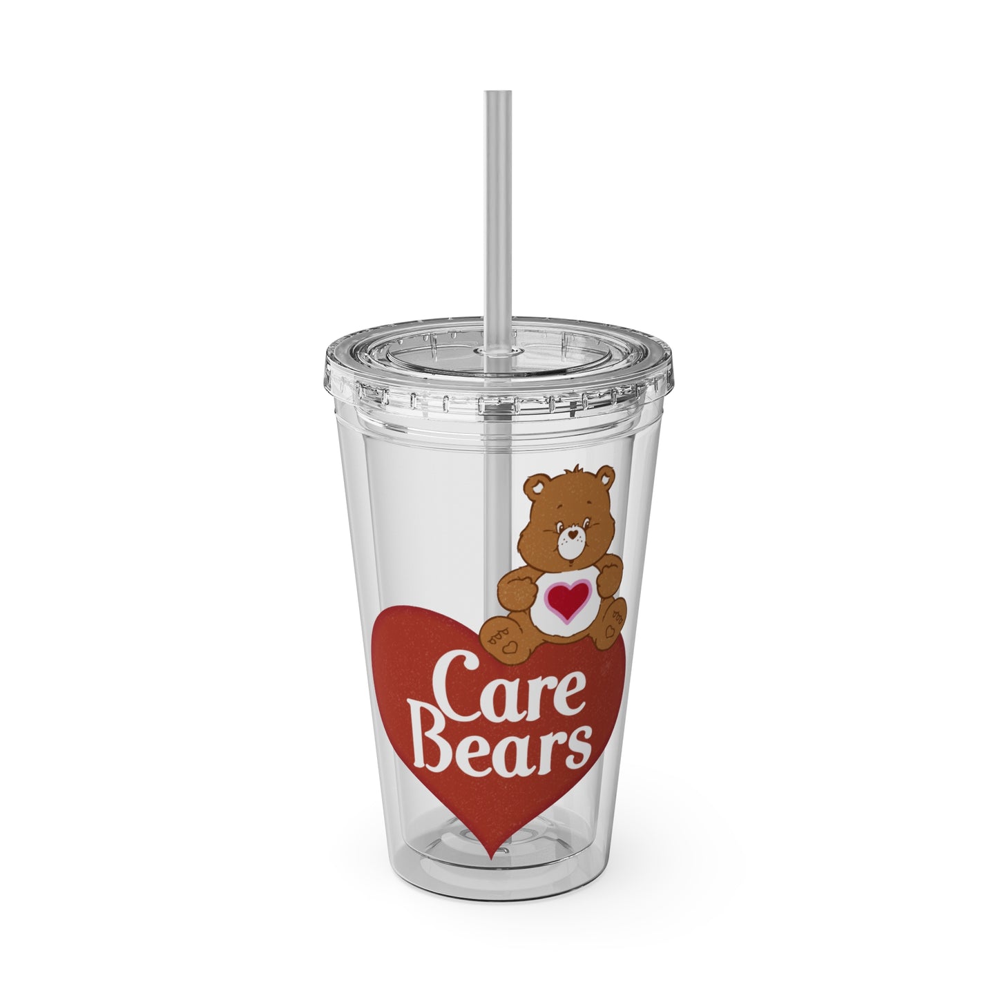 Care Bears Heart 16oz Tumbler with Straw
