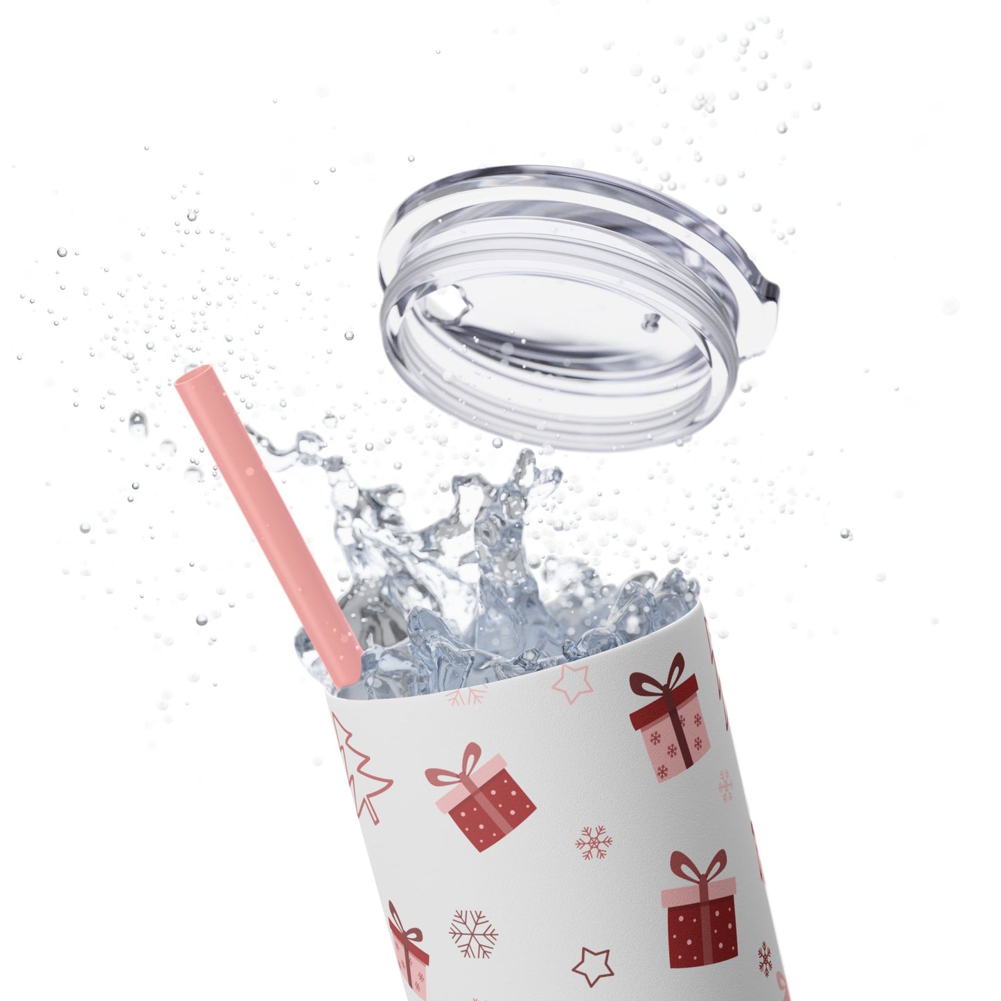 Skinny Tumbler with Straw, 20oz - Whimsy Presents