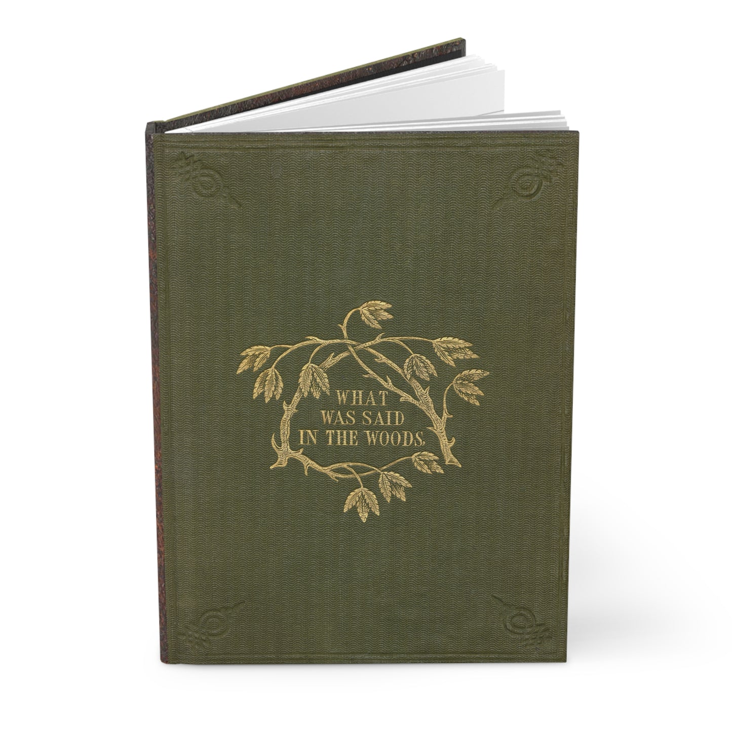 “…In the Woods” Hardcover Lined Journal