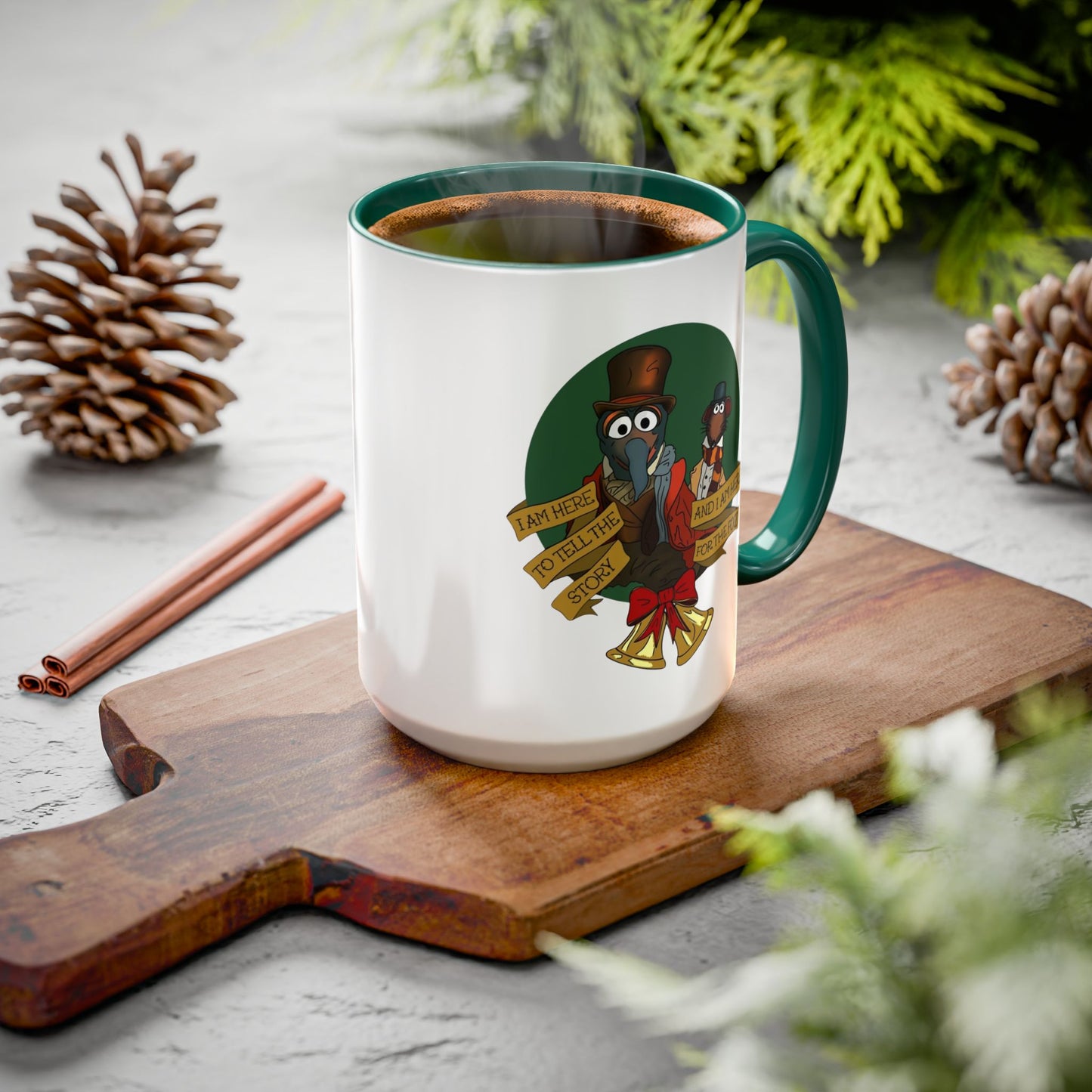 Muppets Christmas Carol Color Accent Mug (11oz & 15oz)