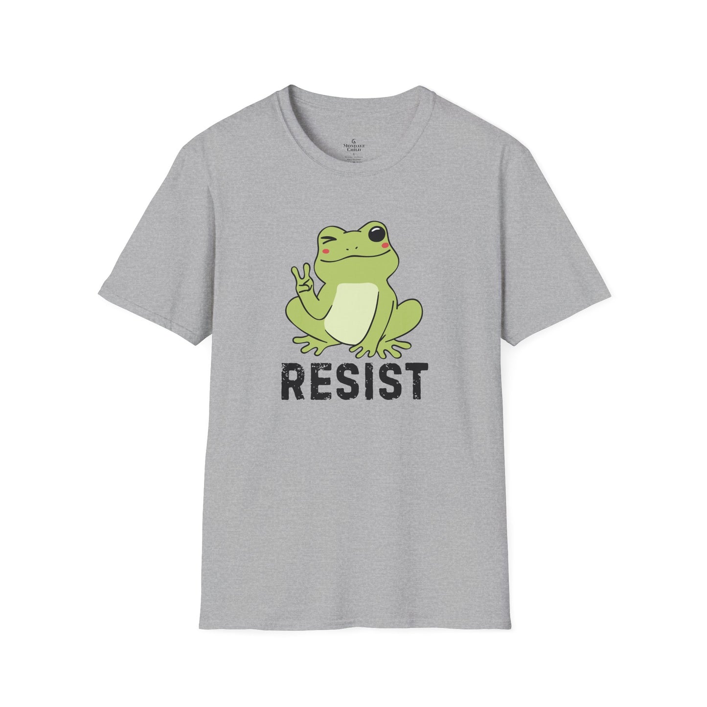 Frog Resistance Unisex Softstyle Tee
