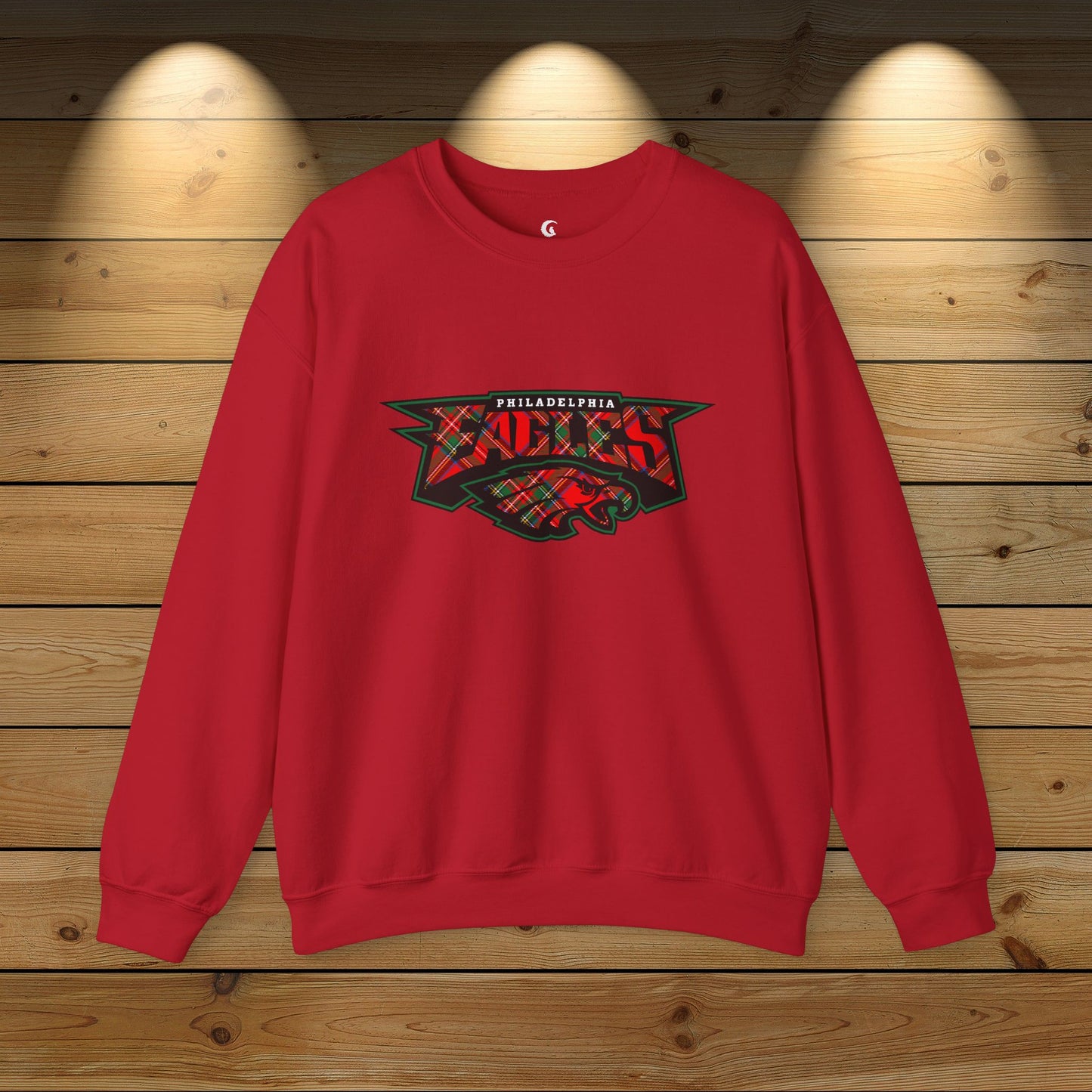 Eagles Unisex Christmas Tartan Sweatshirt