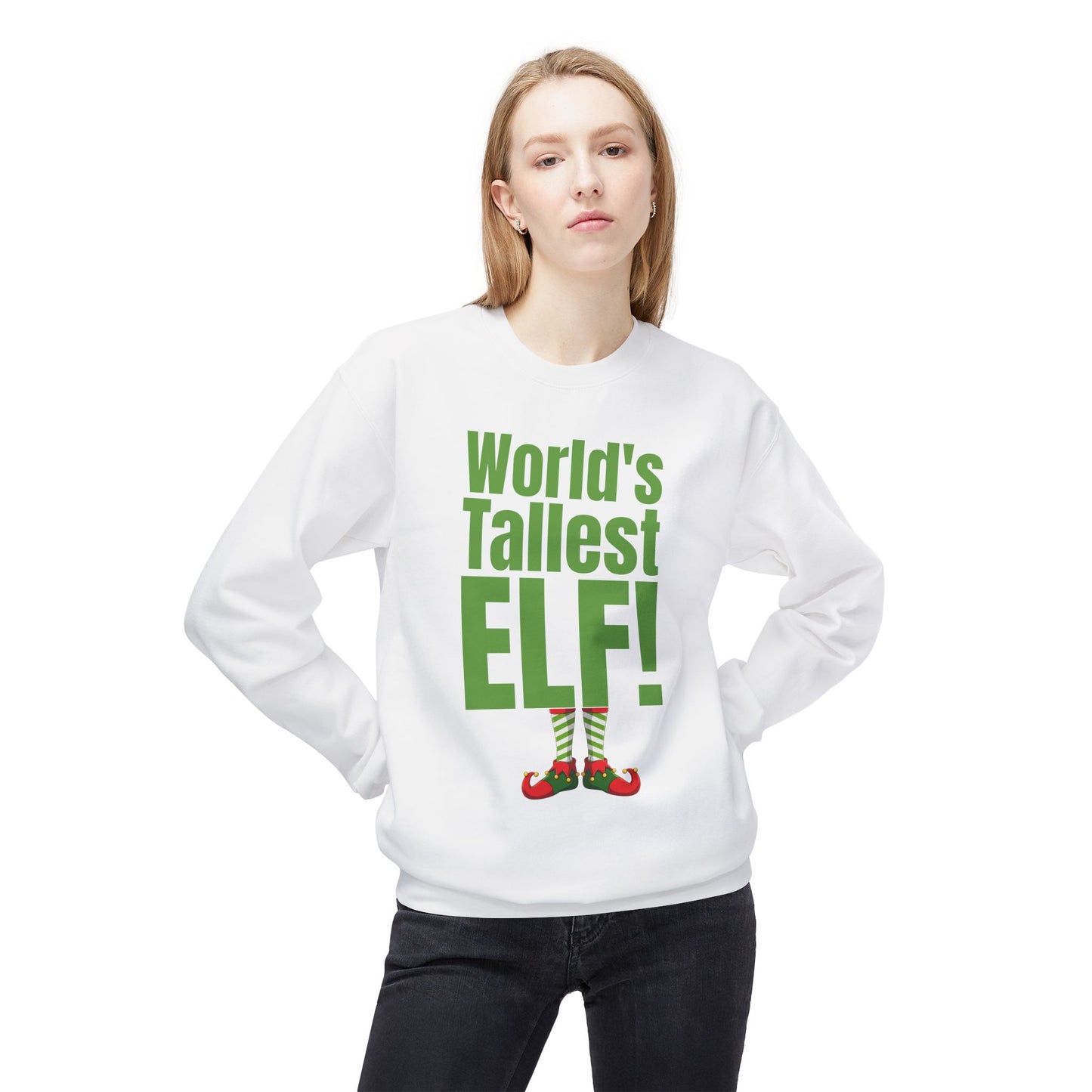 ‘World's Tallest Elf’ Sweatshirt