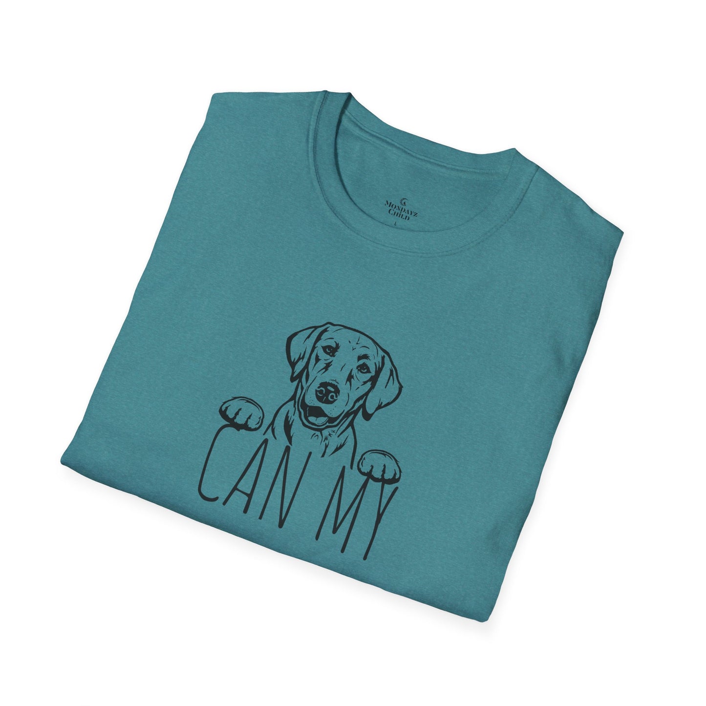 "Can My Lab Come?" Unisex Dog Lover's T-Shirt