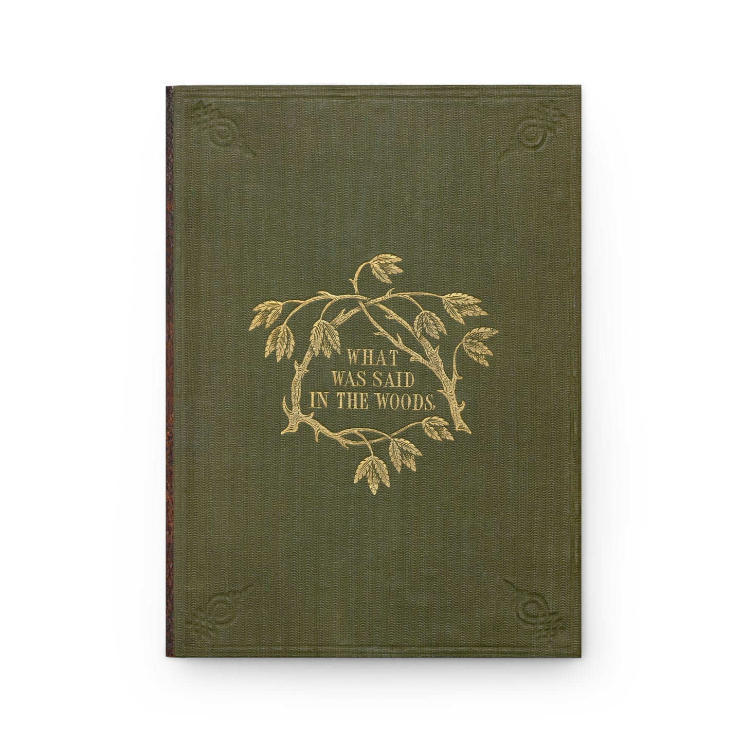 “…In the Woods” Hardcover Lined Journal