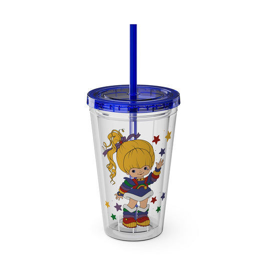 Rainbow Brite 16oz Acrylic Tumbler