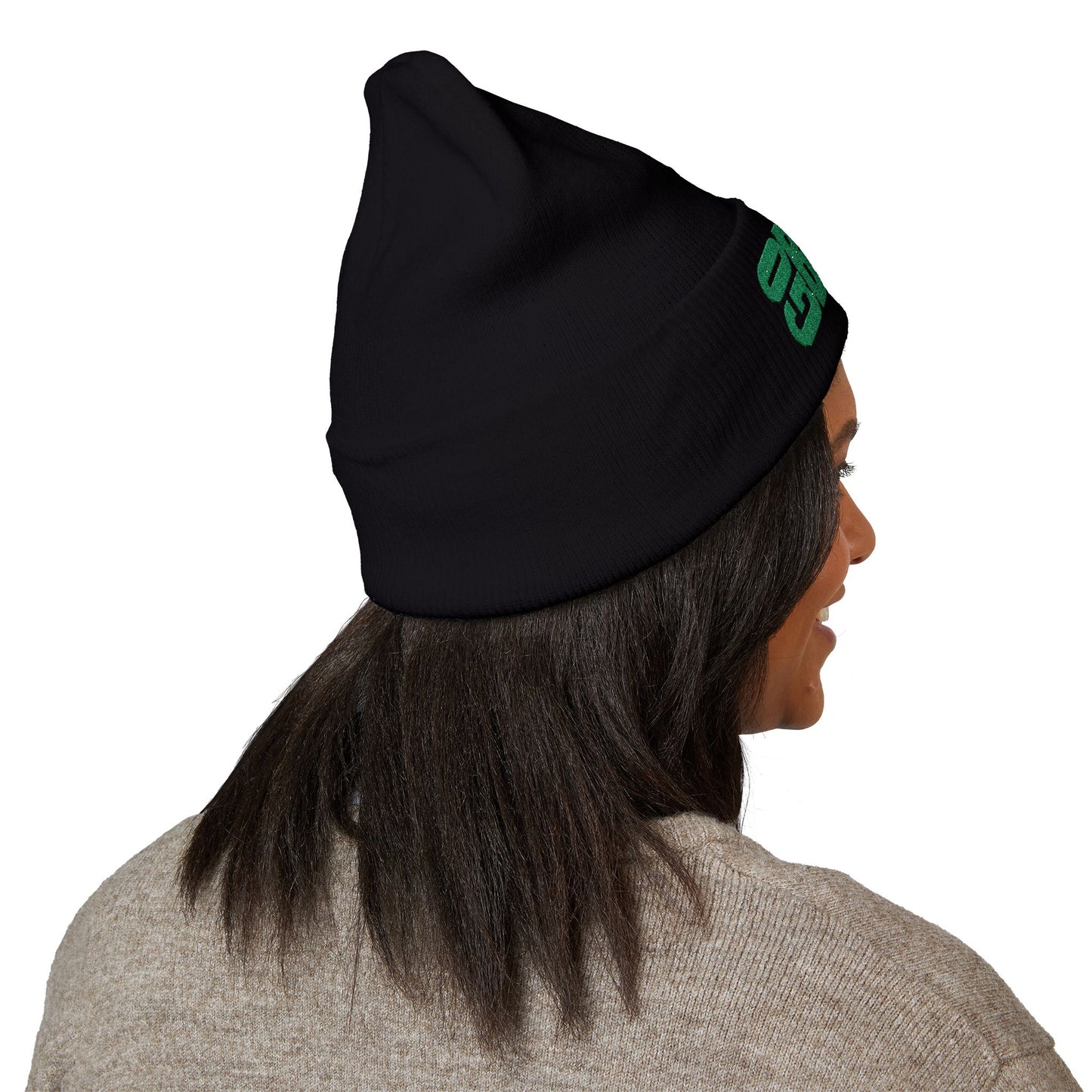 Eagles Embroidered 'Go Birds' Cuffed Beanie