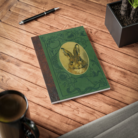 Woodland Hare Softcover Notebook