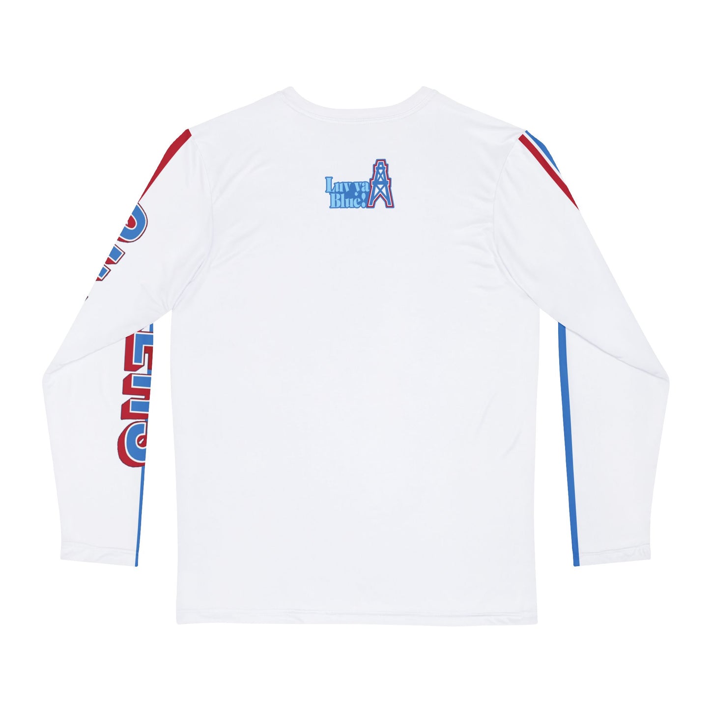 Houston Oilers Mens Long Sleeve Tee