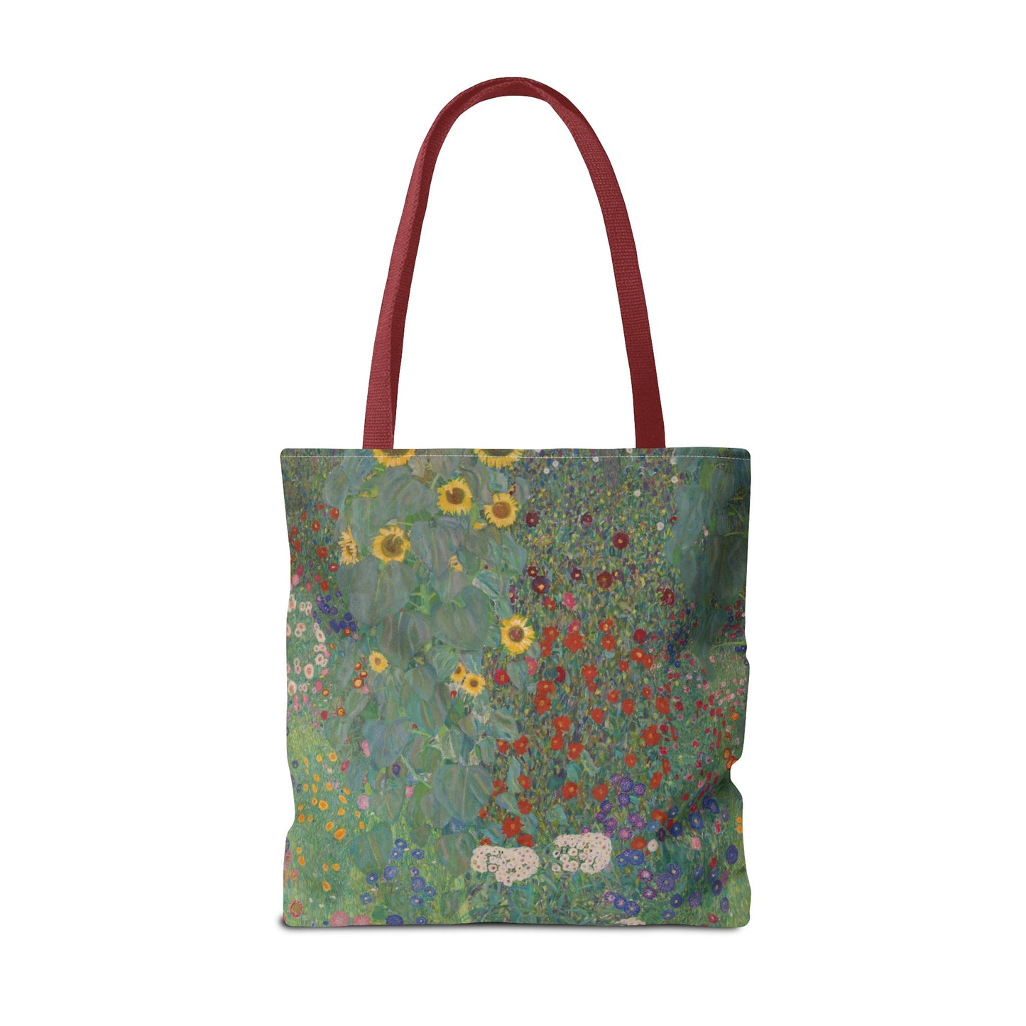 Klimt’s “Farm Garden with Sunflowers” Tote Bag