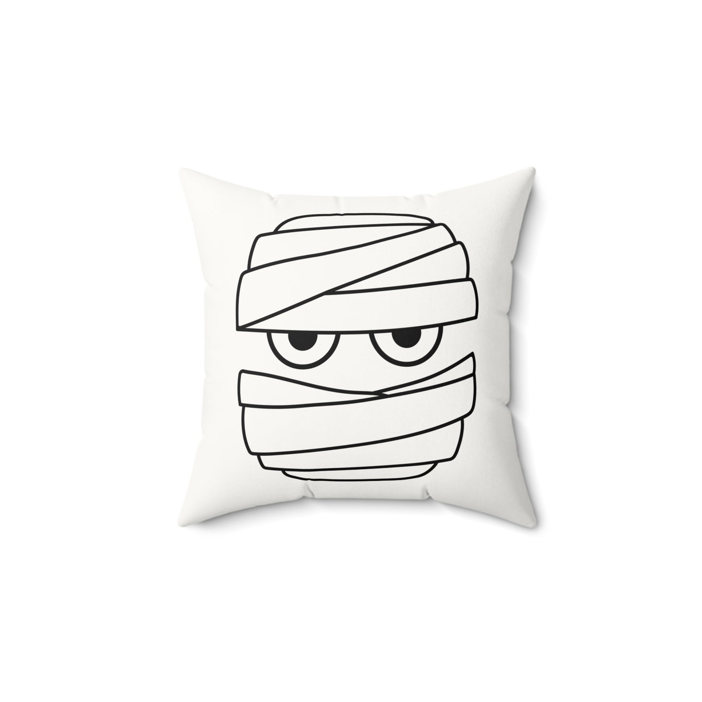 Halloween Pillow with Insert - Mummy
