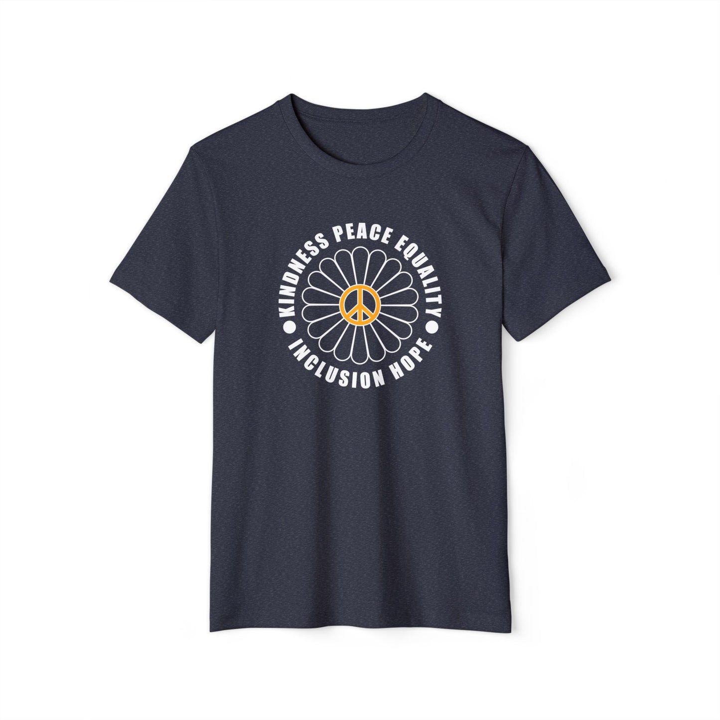 Eco-Friendly Unisex Tee - Kindness & Peace