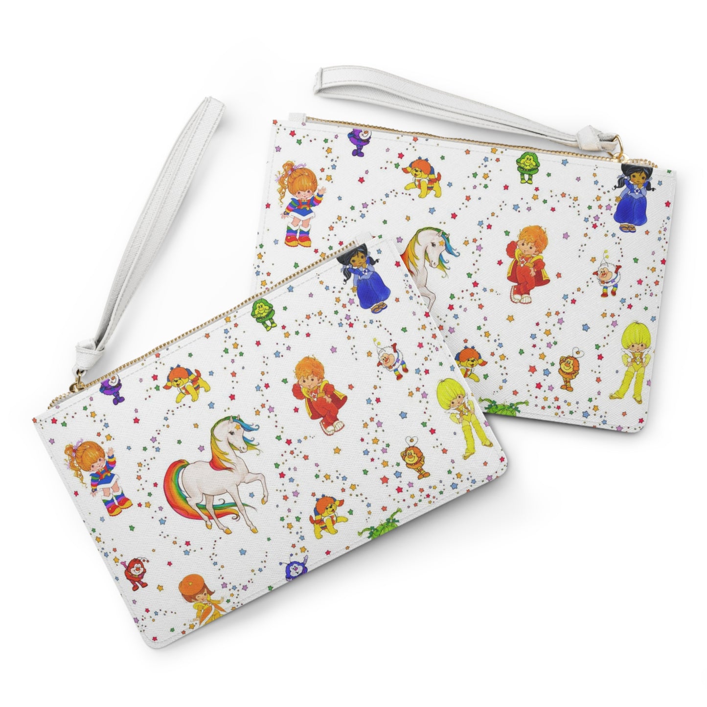 Playful Rainbow Brite Clutch Bag