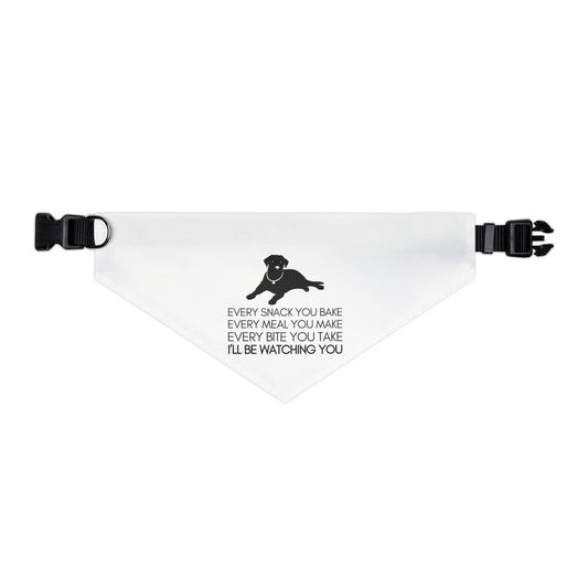 “I’ll Be Watching You” Pet Bandana Collar