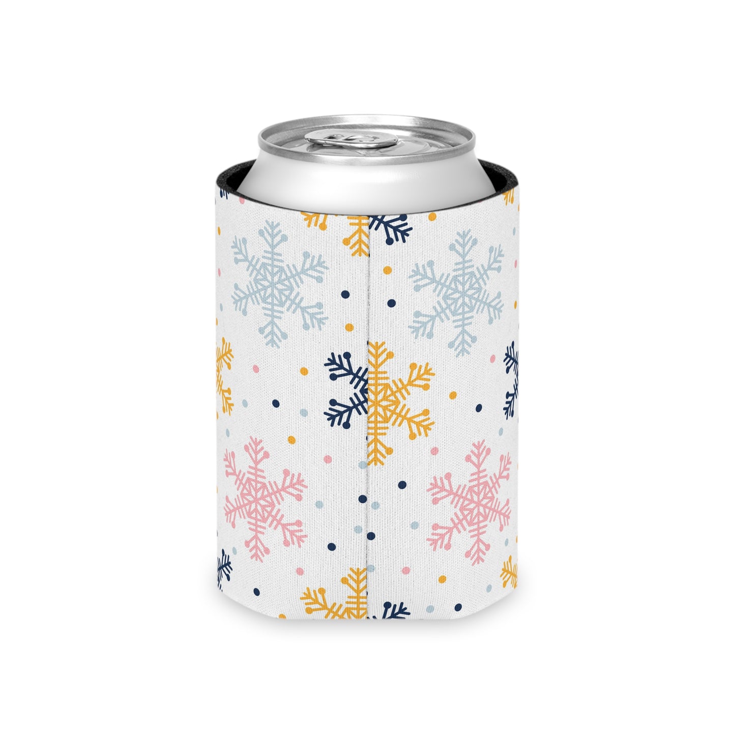 Can Cooler, Standard or Slim Size - Sweet Snowflakes