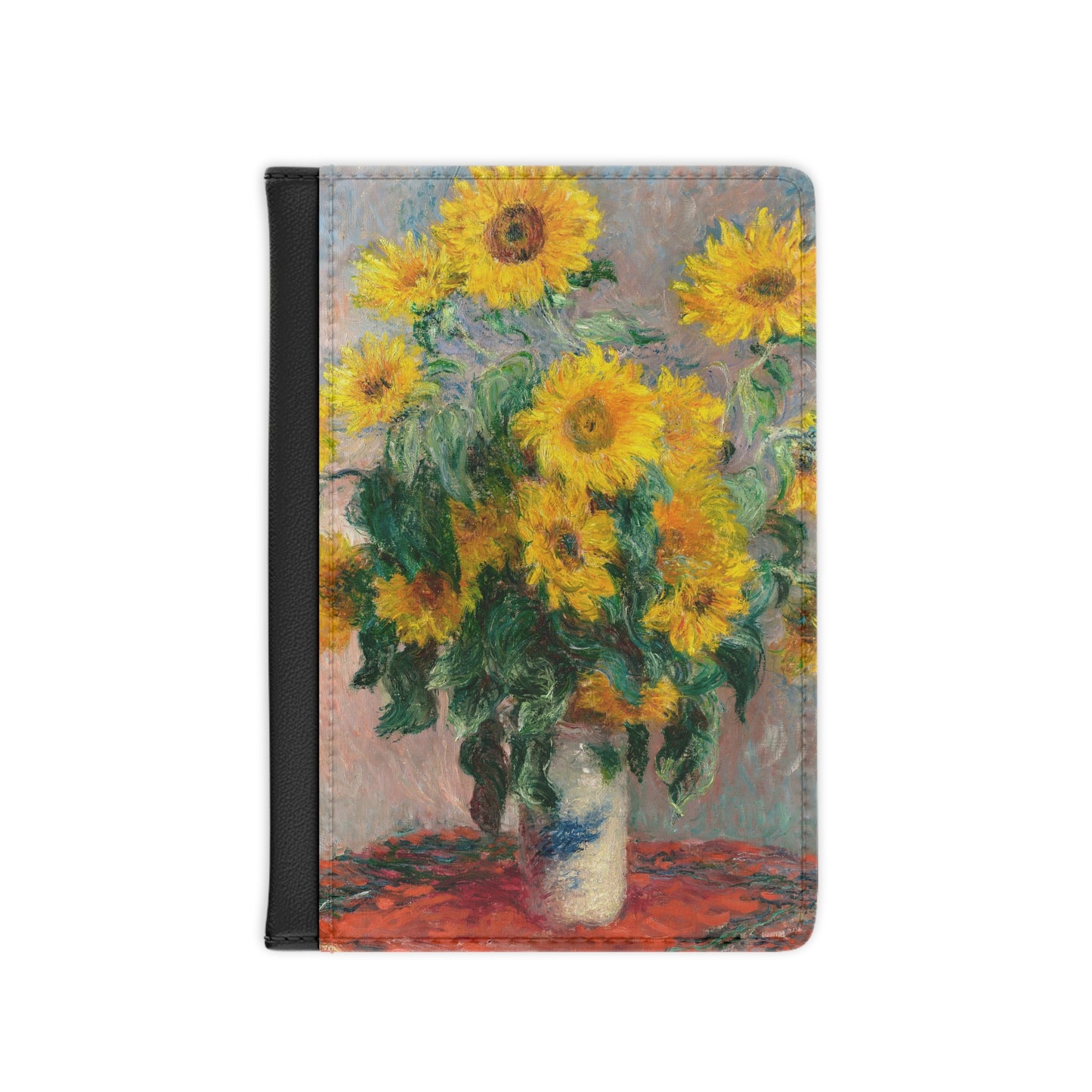 Monet’s Sunflowers Passport Holder