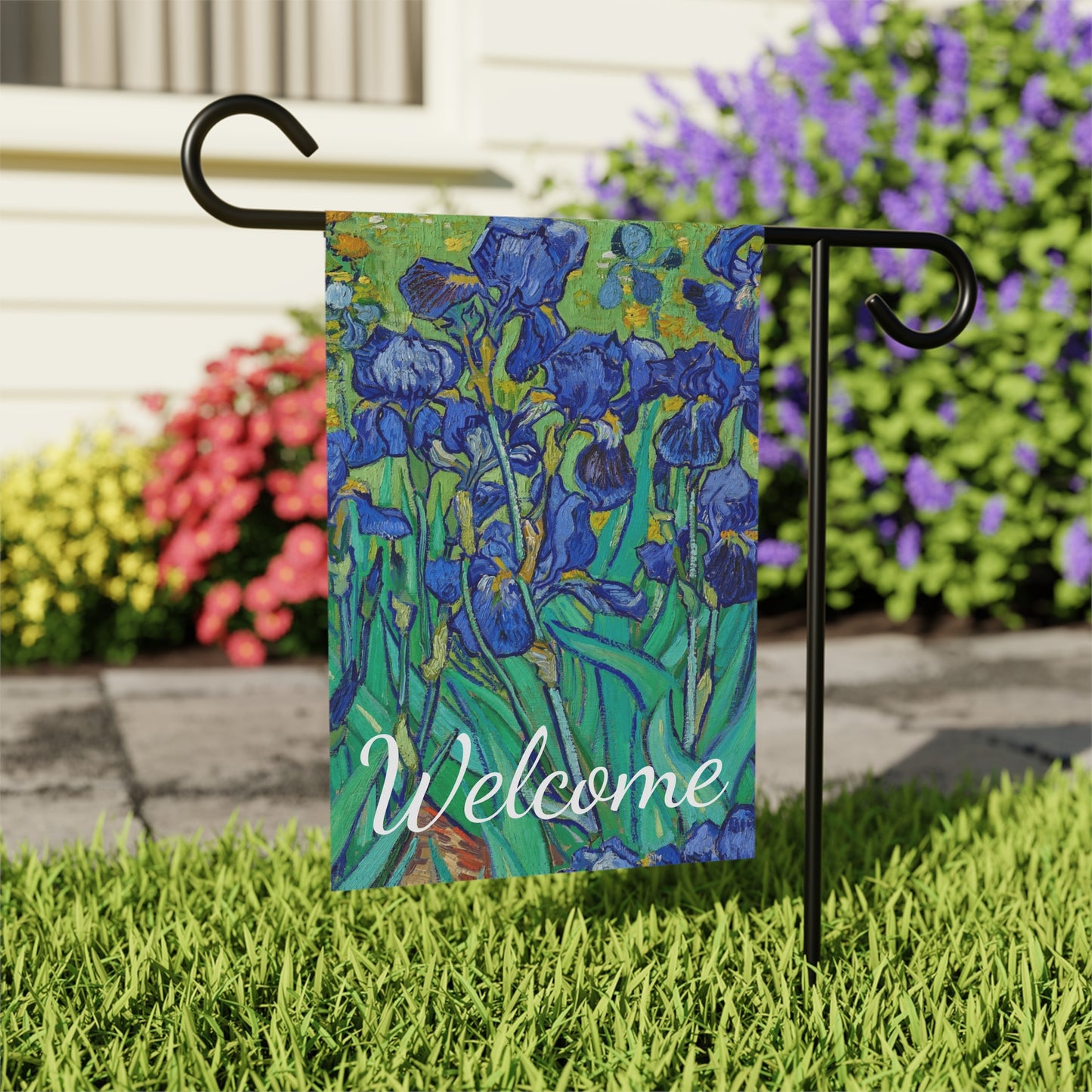 Van Gogh’s “Irises” Welcome Banner