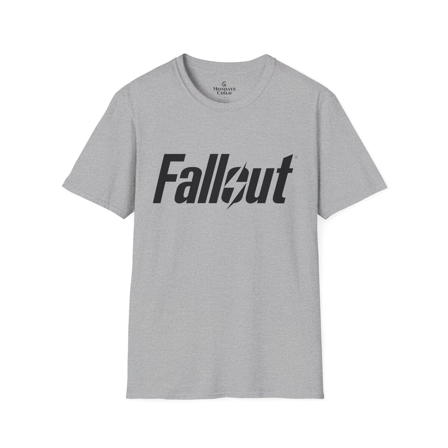 Fallout Logo Unisex T-Shirt - Navy or Heather Gray