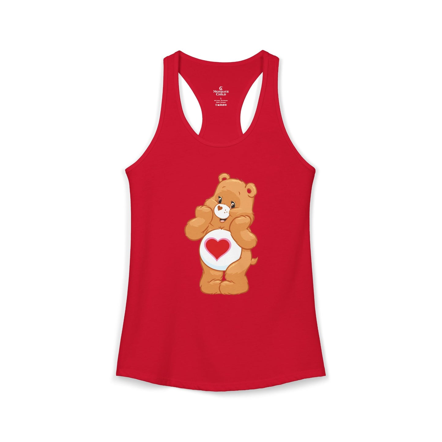 Care Bears Tenderheart Bear Women's Racerback Tank