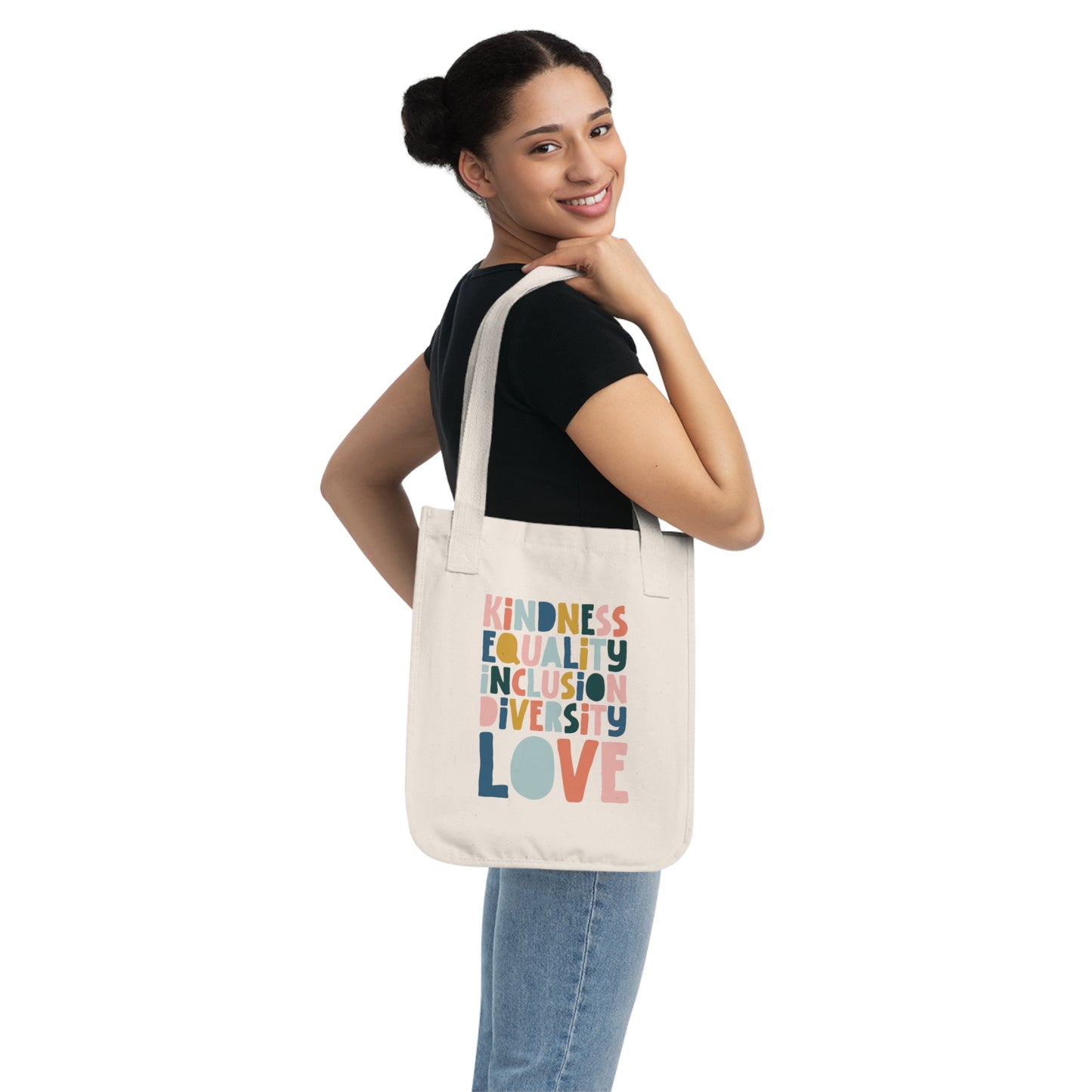 Kindness & Equality Organic Canvas Tote