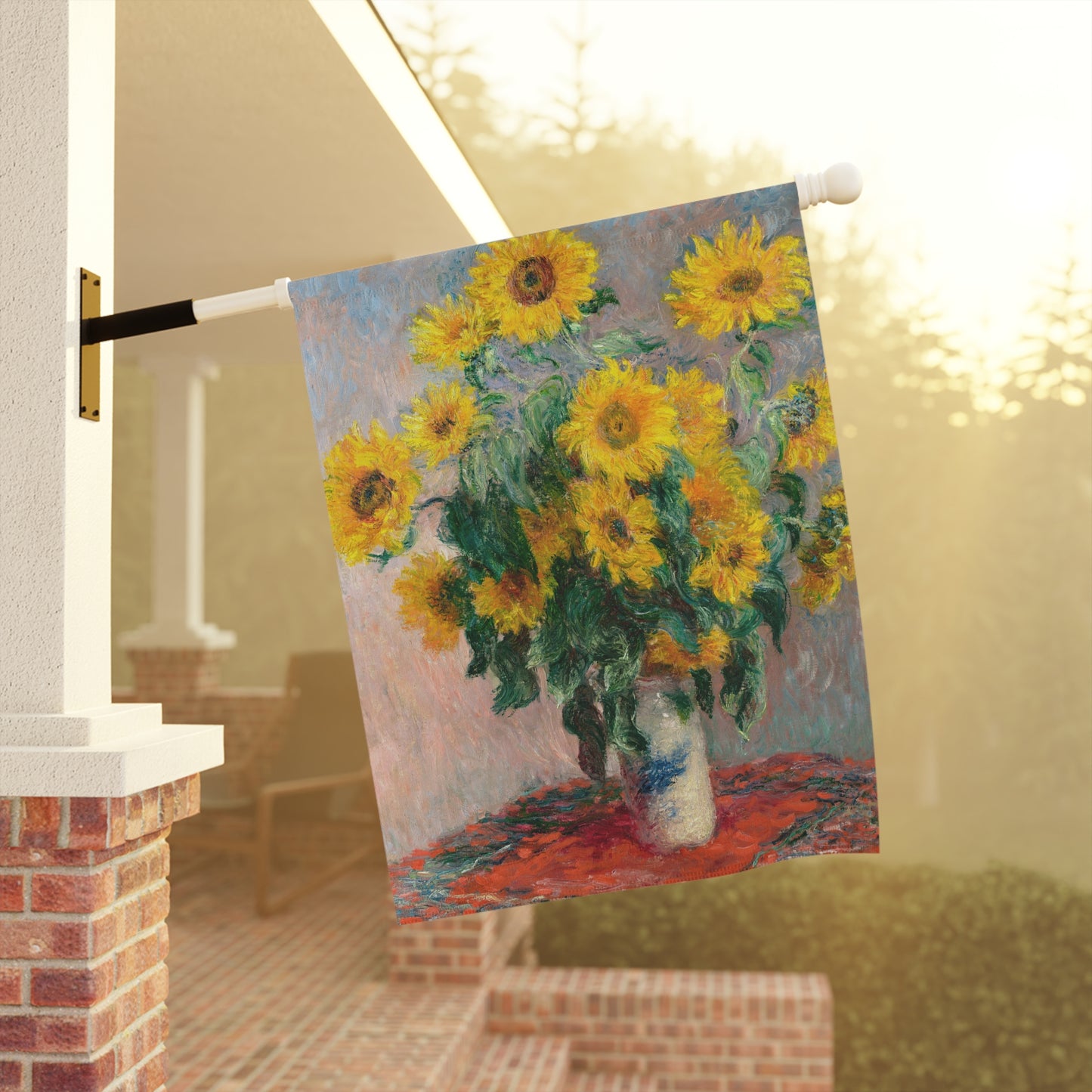 Monet’s Sunflowers Welcome Banner