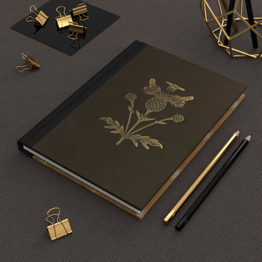 Hardcover Journal - Scottish Thistle