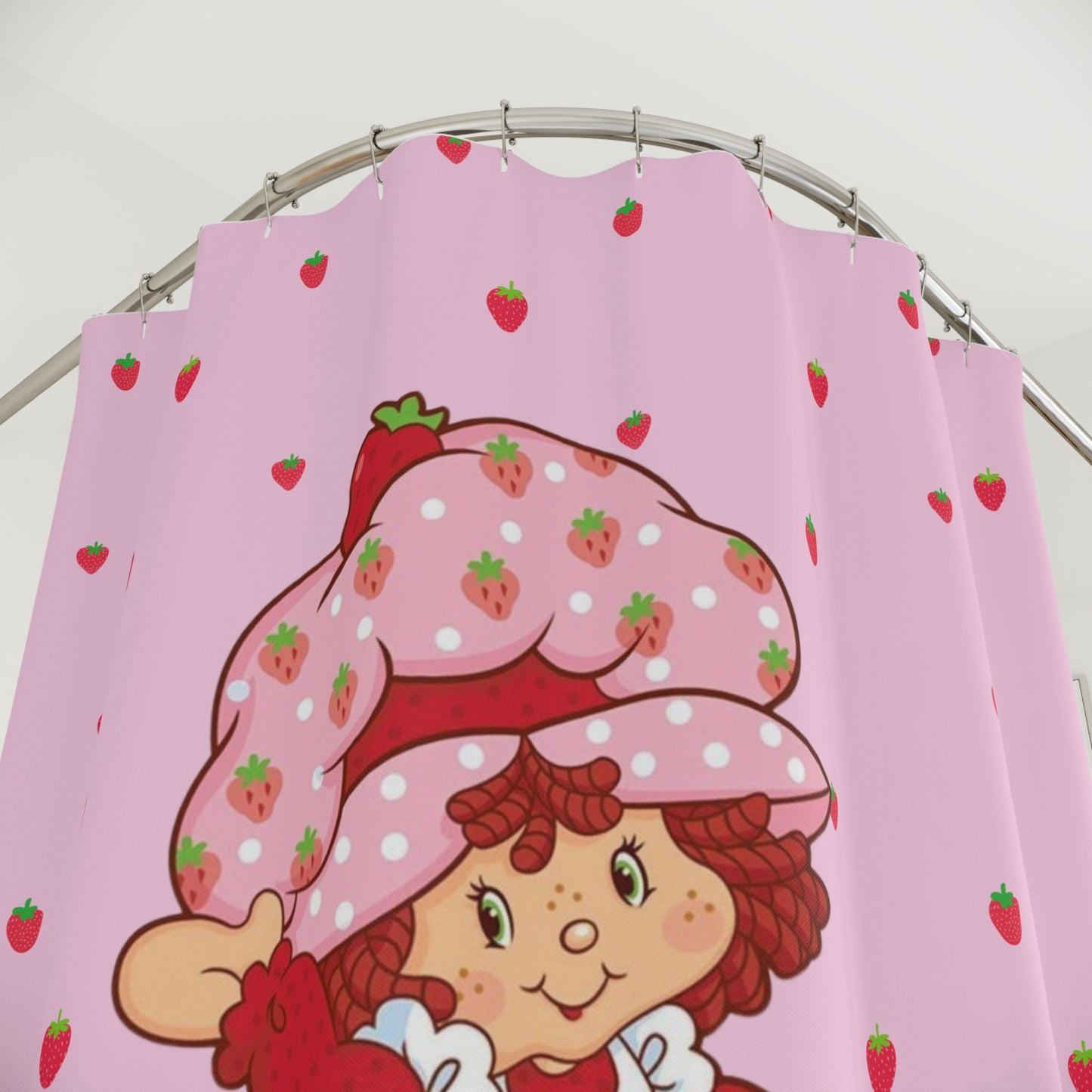 Strawberry Shortcake Kids Shower Curtain