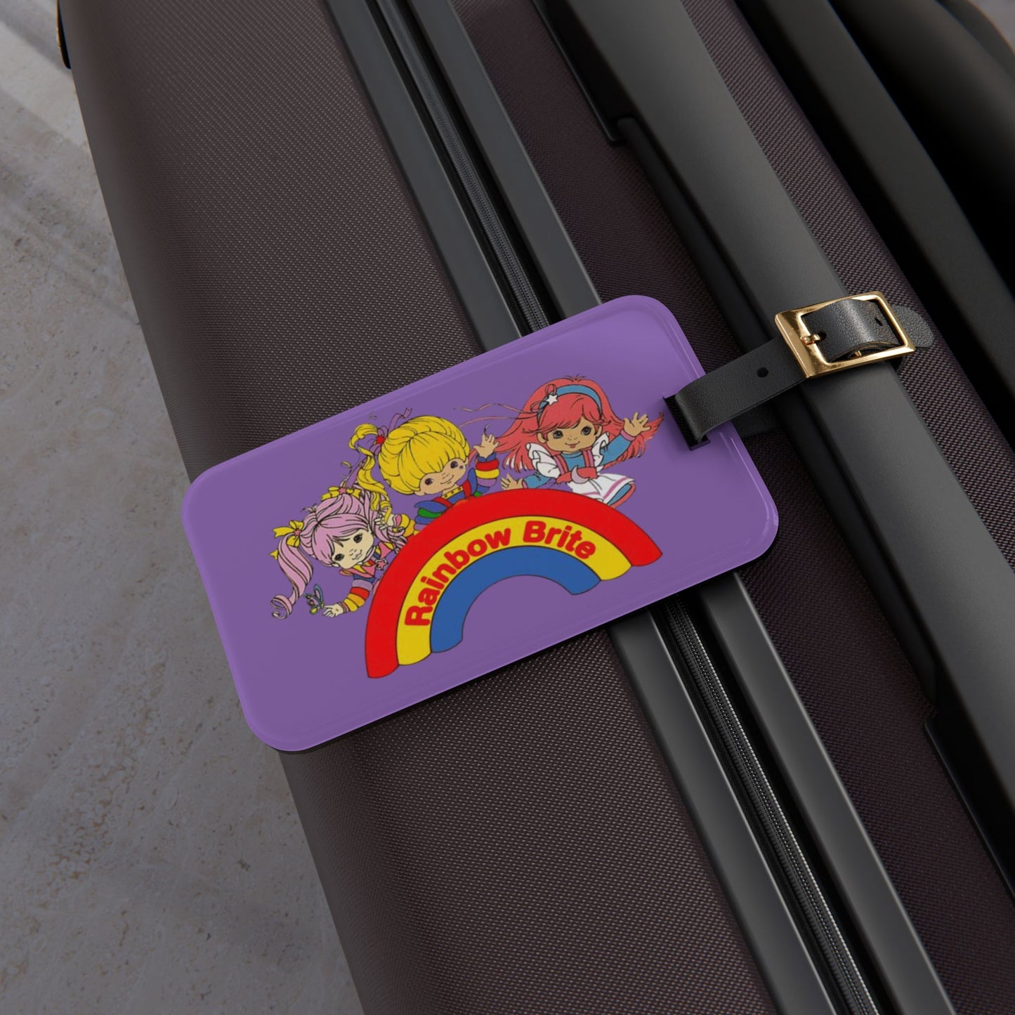 Rainbow Brite, Stormy, Tickled Pink Luggage Tag