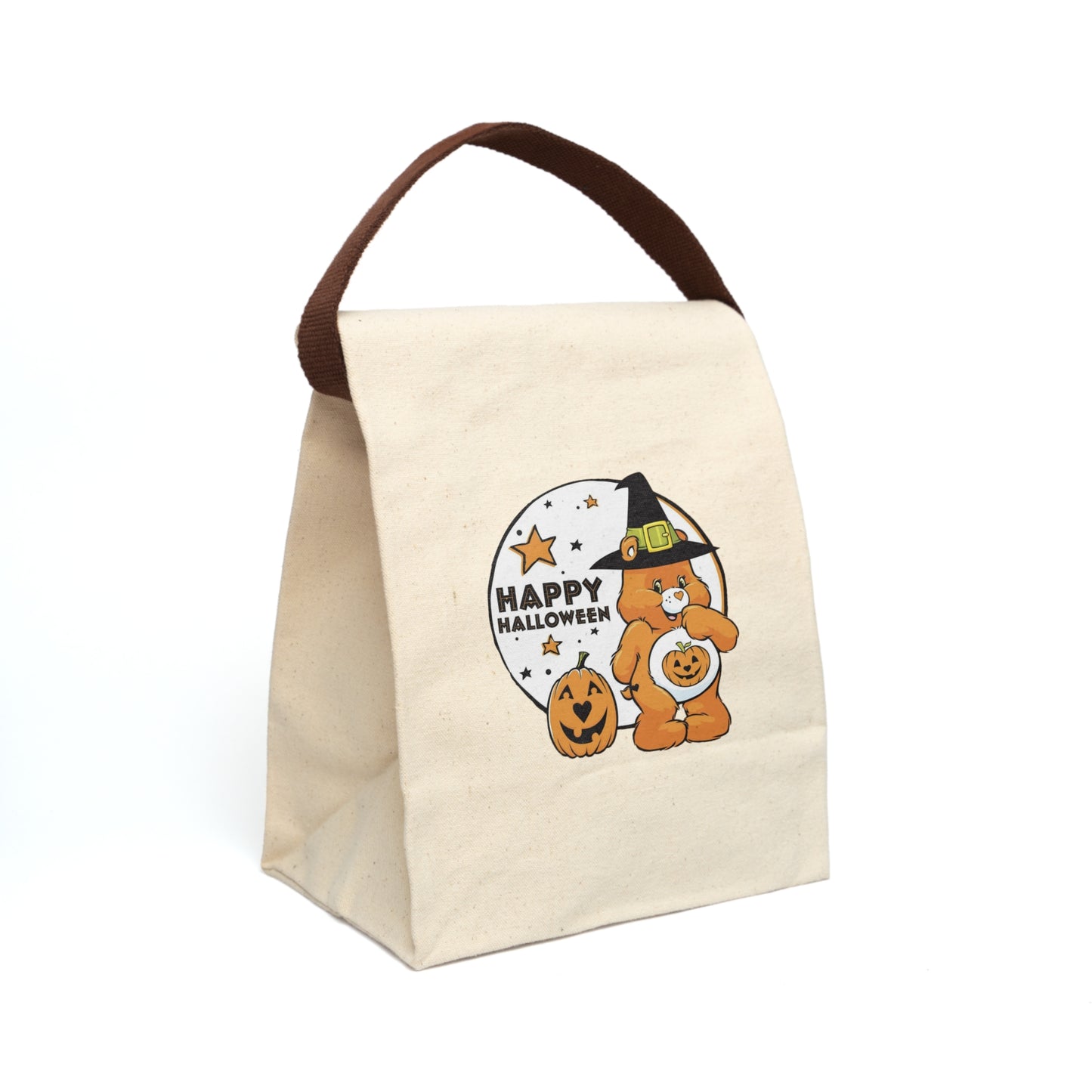 Canvas Lunch Bag - Halloween Care Bear