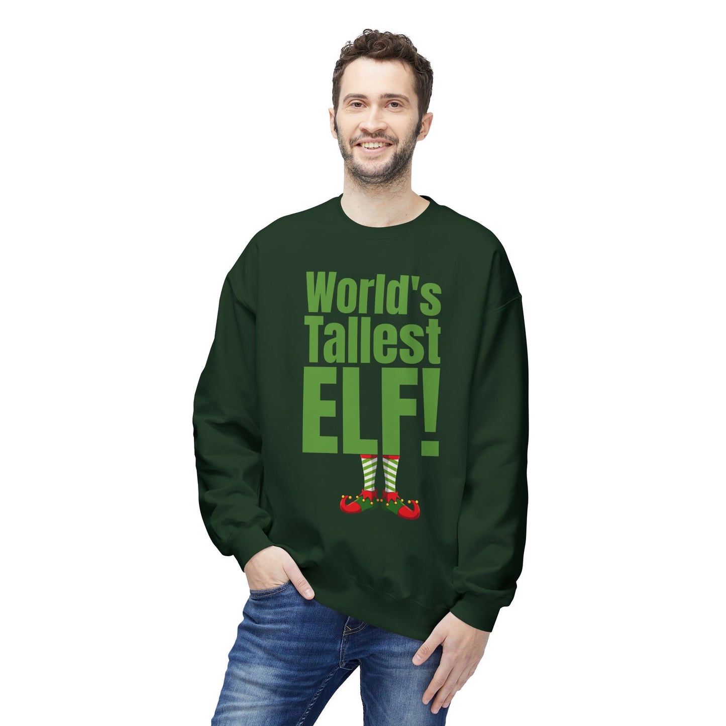 ‘World's Tallest Elf’ Sweatshirt