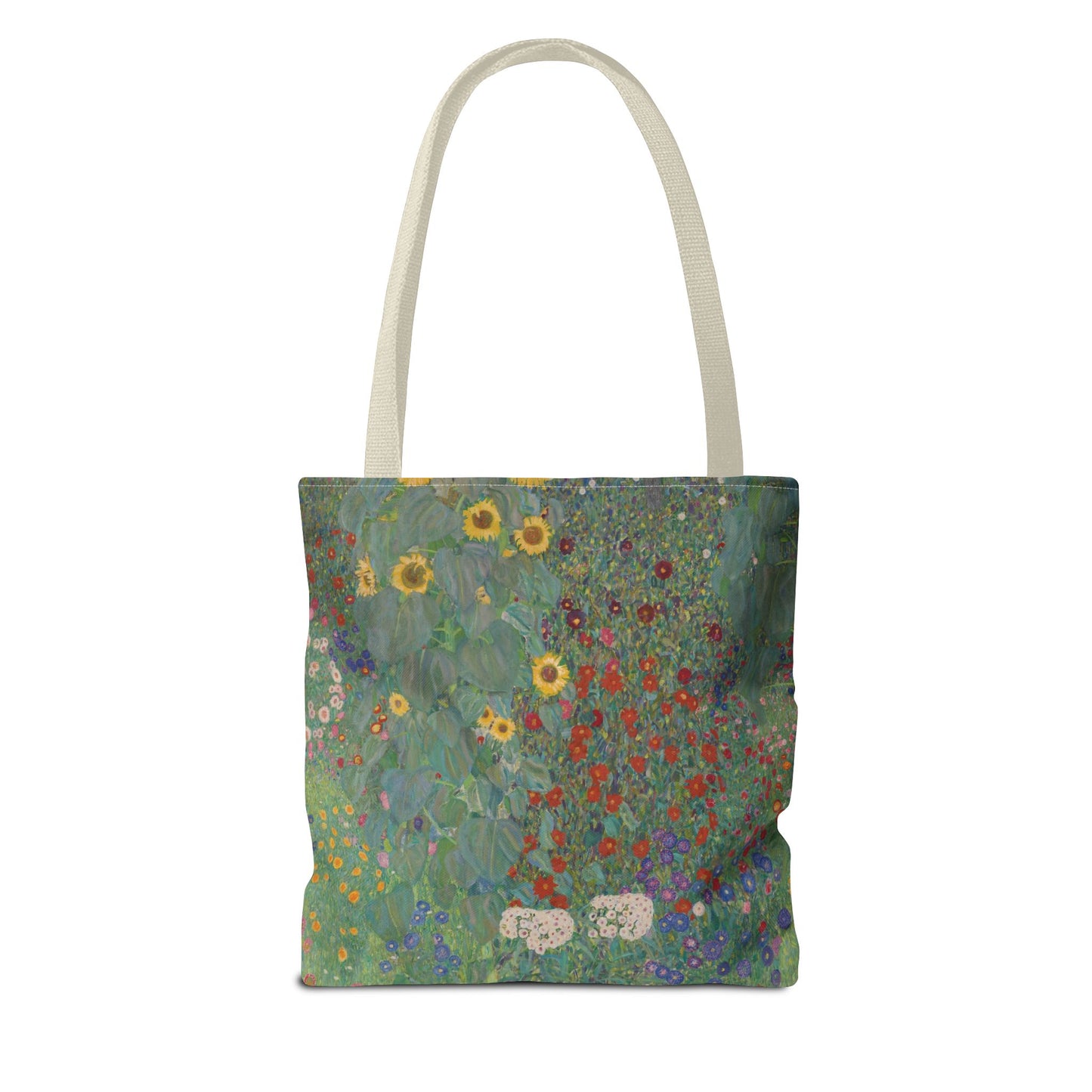 Klimt’s “Farm Garden with Sunflowers” Tote Bag