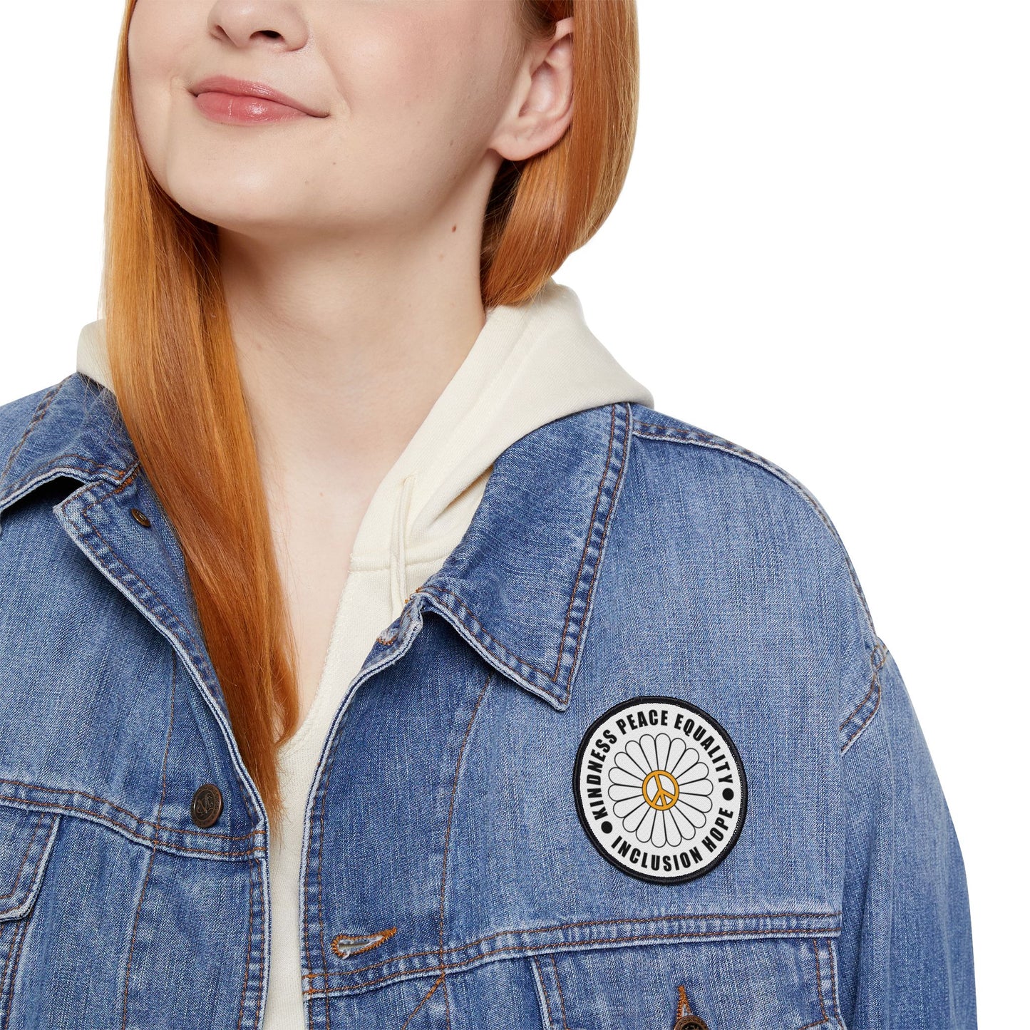Iron-On Patch - PEACE & KINDNESS