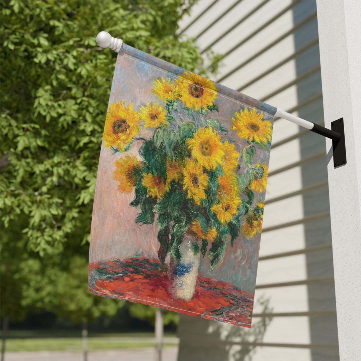 Monet’s Sunflowers Welcome Banner