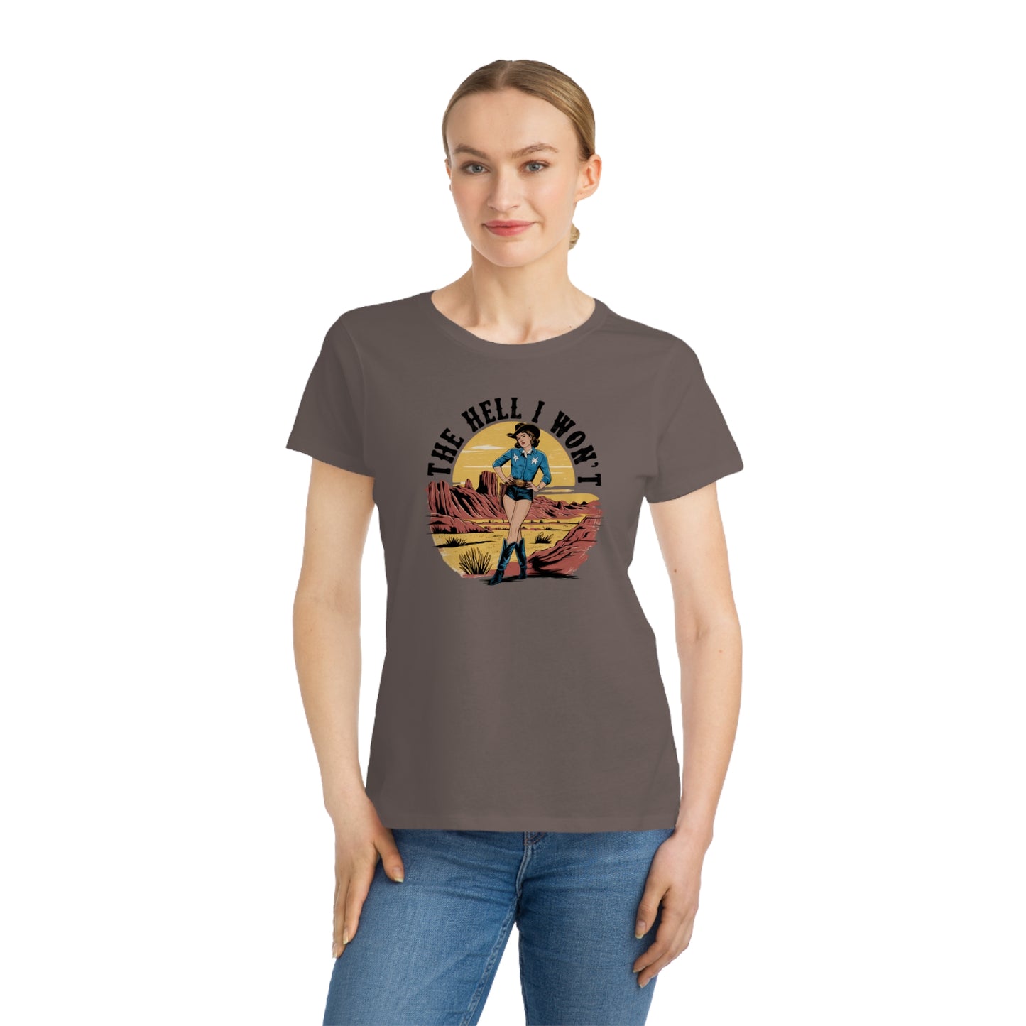“The Hell I Won’t” Organic Tee, 3 designs