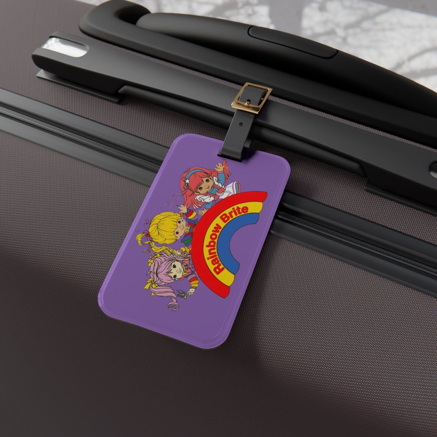 Rainbow Brite, Stormy, Tickled Pink Luggage Tag