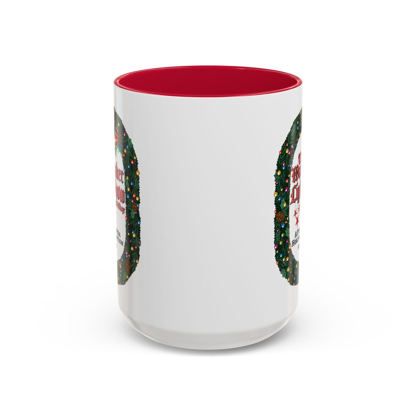 'The Wanamaker Light Show' Holiday Wreath Mug - 11oz/15oz