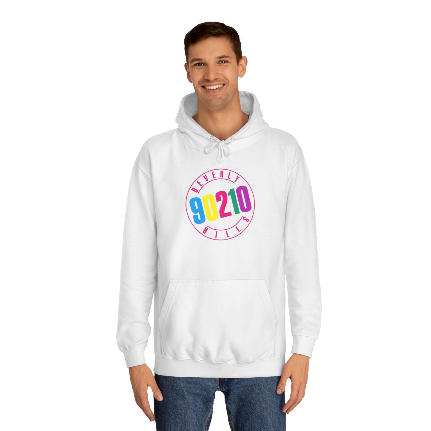 90210 Retro College Hoodie