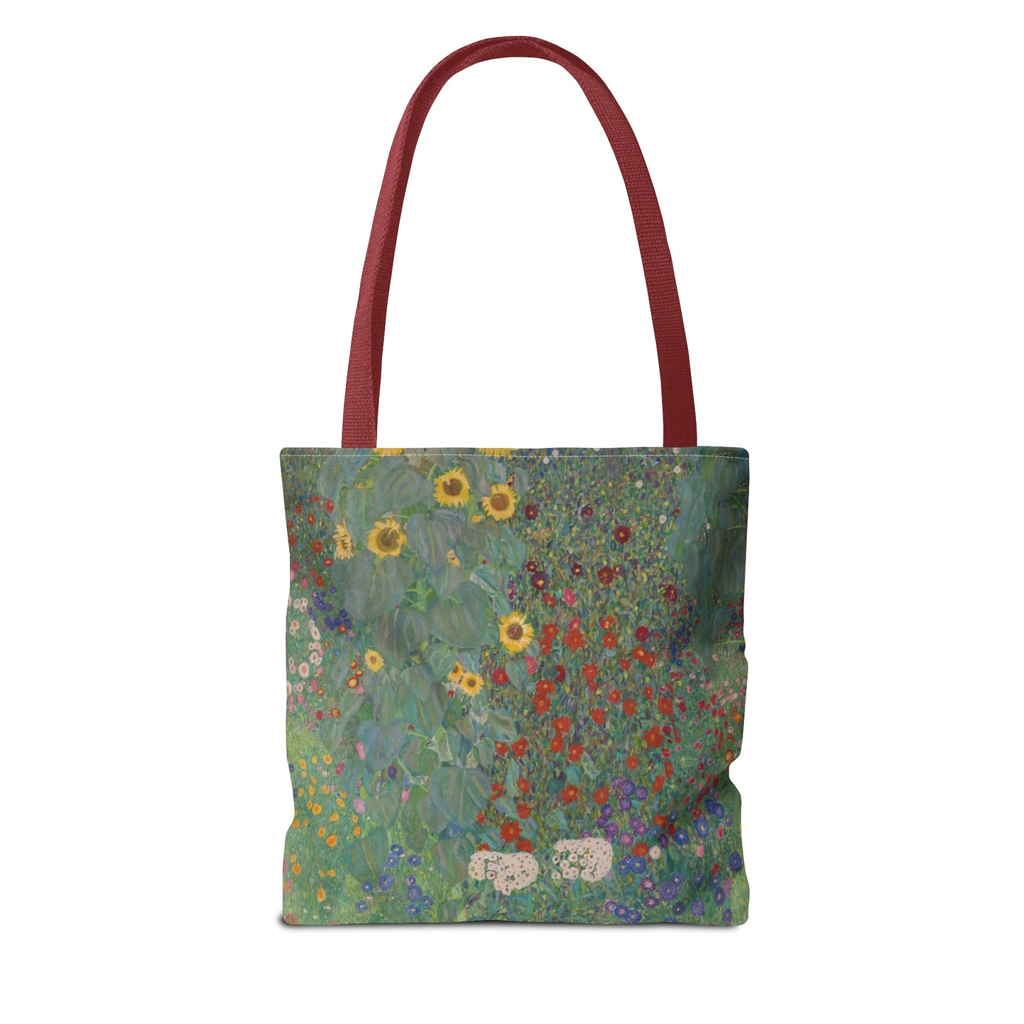 Klimt’s “Farm Garden with Sunflowers” Tote Bag