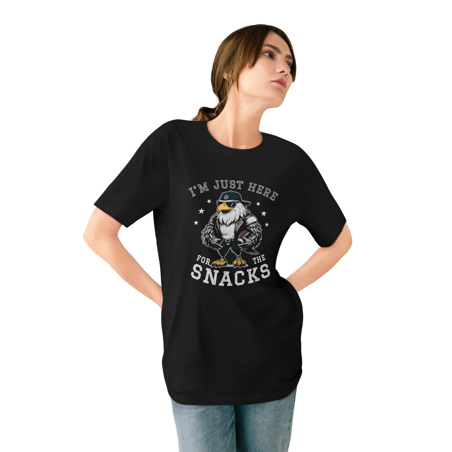 Organic Unisex Tee - Eagles Snacks