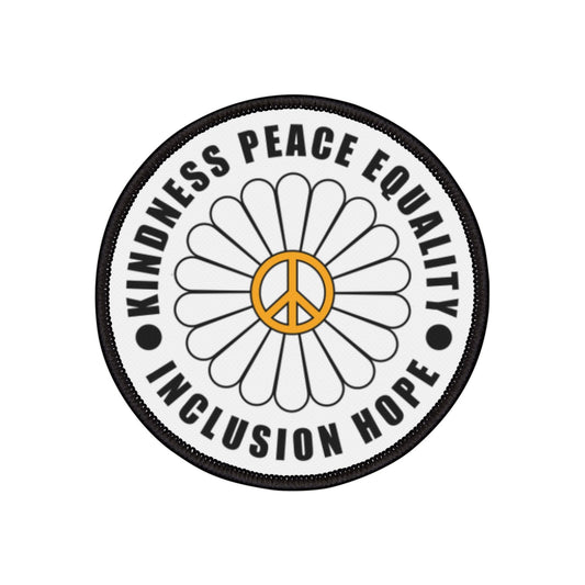 Iron-On Patch - PEACE & KINDNESS