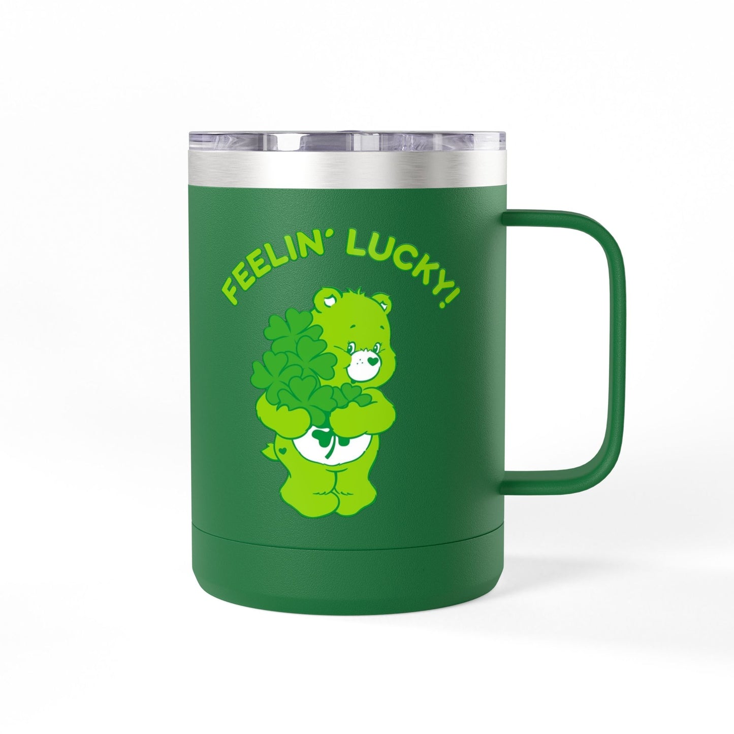 Care Bears ‘Feelin' Lucky!’ Lotsa Luck Bear 15oz Tumbler Mug