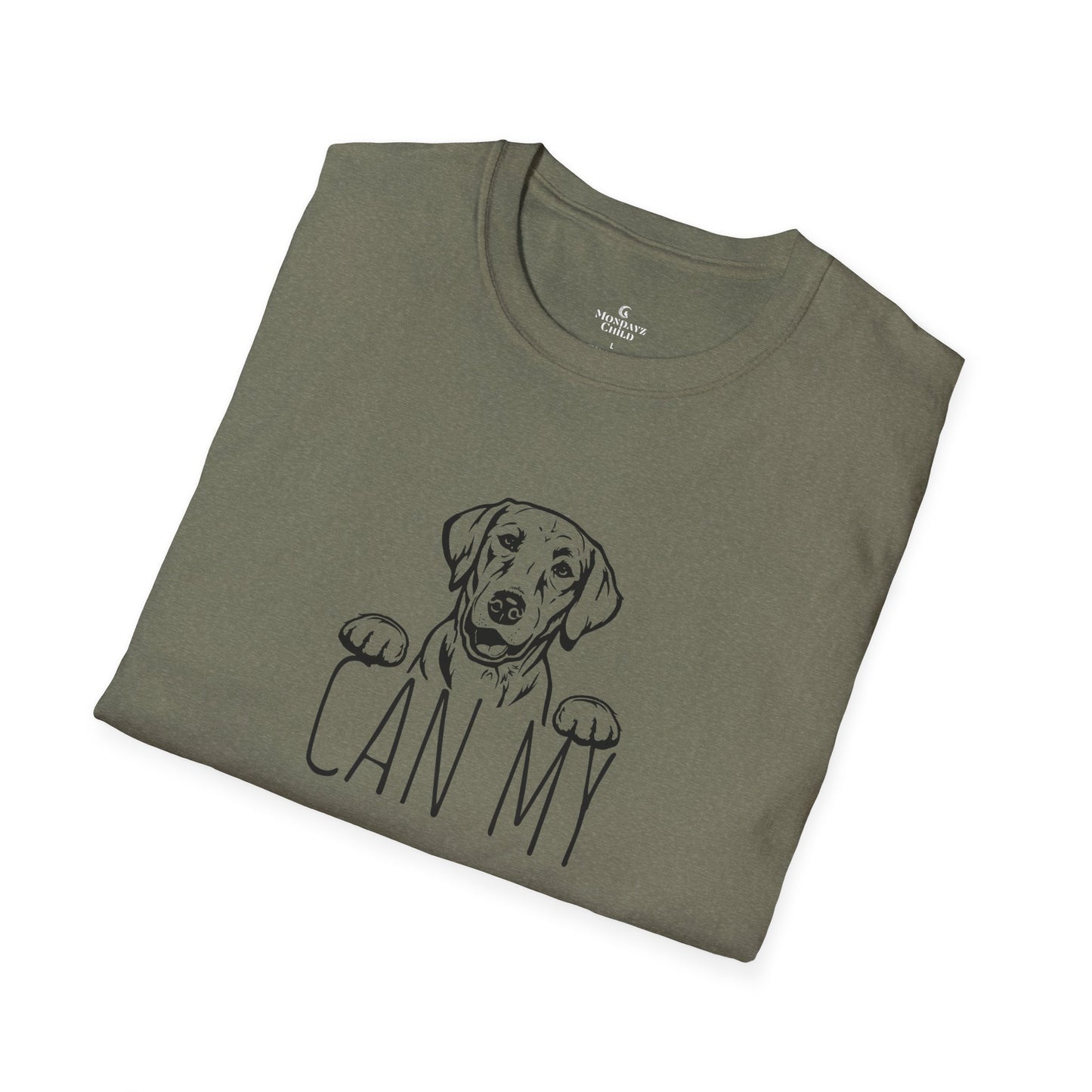 "Can My Lab Come?" Unisex Dog Lover's T-Shirt