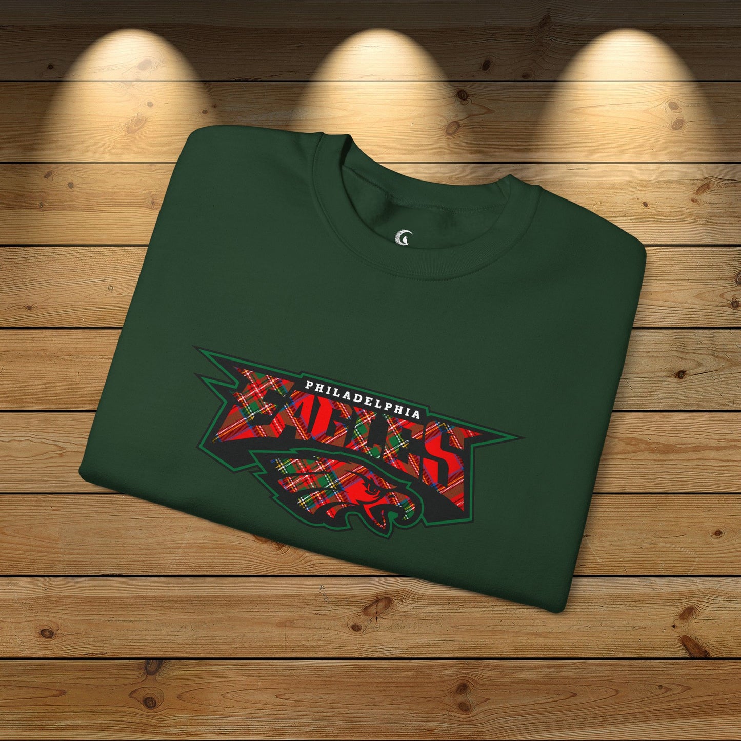 Eagles Unisex Christmas Tartan Sweatshirt