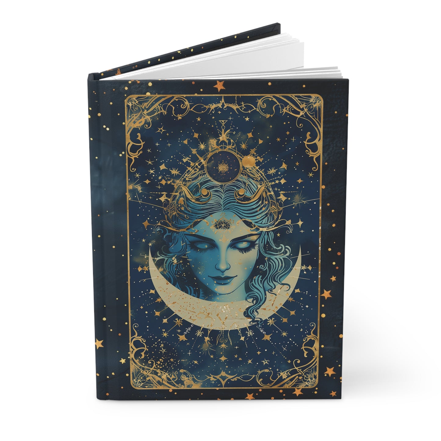 Moon Goddess Hardcover Lined Journal