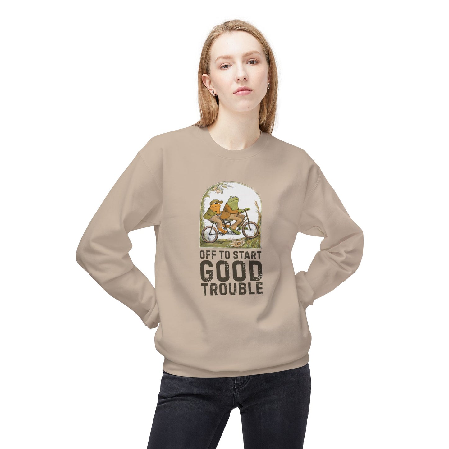 GOOD TROUBLE Protest Sweatshirt