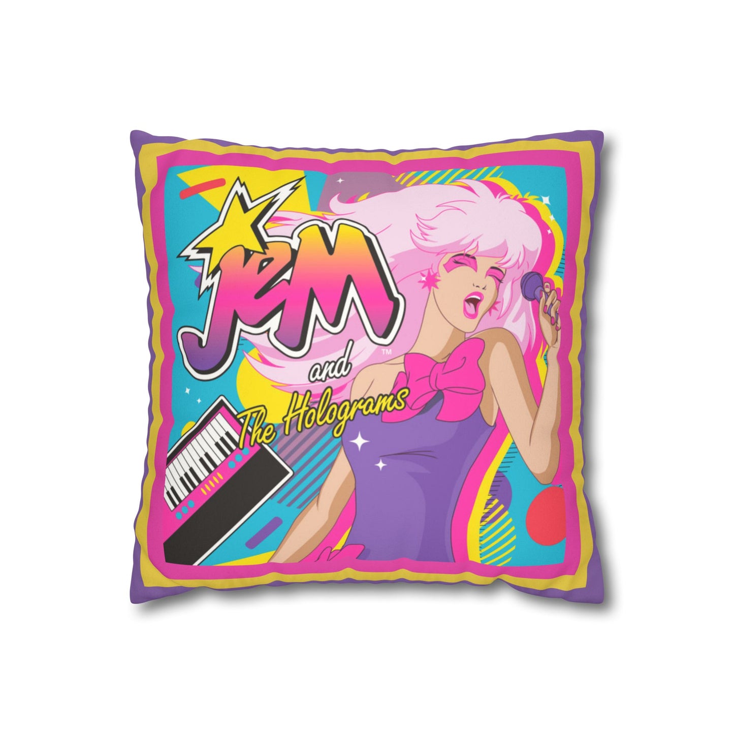 Jem and the Holograms Cushion Cover