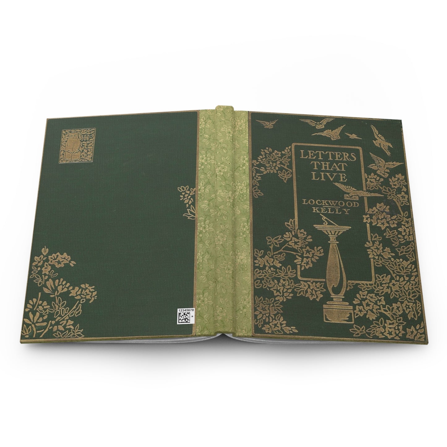 Elegant Floral Hardcover Journal for Writing