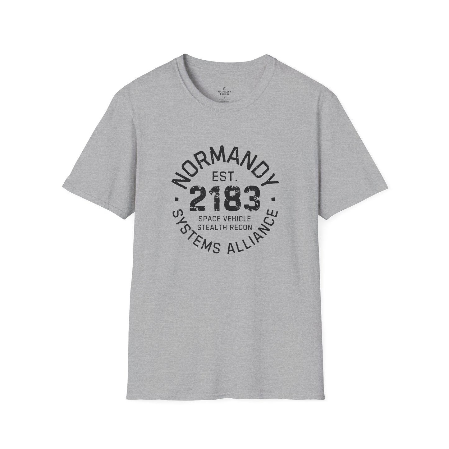 Unisex Tee - Mass Effect Distressed Normandy